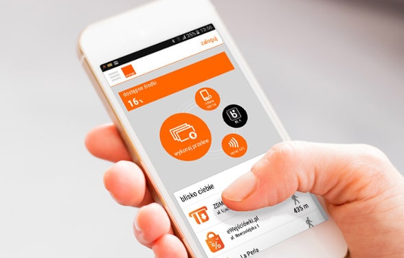 Banque en ligne Orange avec l'application mobile