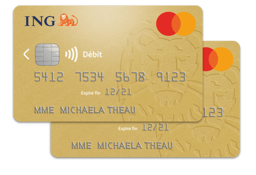 Carte bancaire ING Intégrale du service en ligne : carte gratuite de la banque ING . 